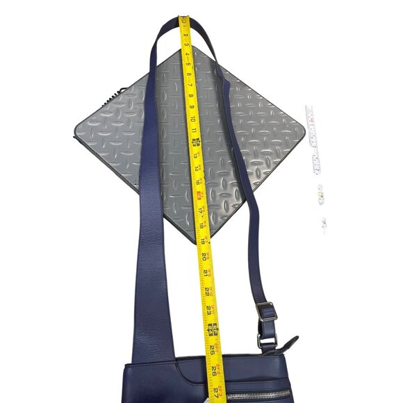 Radley London womans leather Navy Scottie Dog Logo Crossbody Med SKU 9552 - Picture 15 of 16